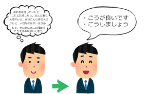 難しいことを単純化して簡単に伝える
